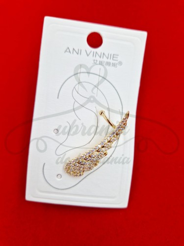 Nausznica skrzydło złote .jpg