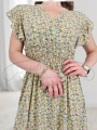 Sukienka kwiatuszki zielono-żółta.png