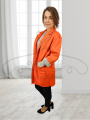 Płaszczyk wiosenny oversize, POMARAŃCZ.png