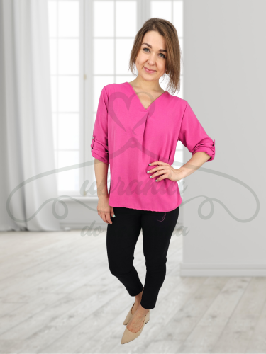 Bluzka koszulowa różowapng