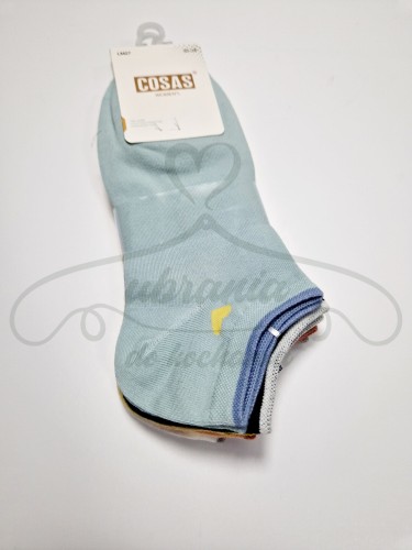 Skarpetki damskie serce krótkie 35-39 5 par .jpg