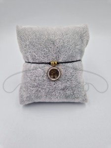 Bransoletka zaciągana czarna drzewko