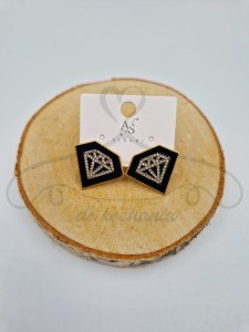 Kolczyki diamenty