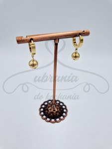 Kolczyki małe kulki 