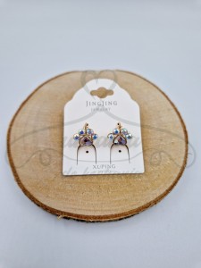 Kolczyki łapka cyrkonia