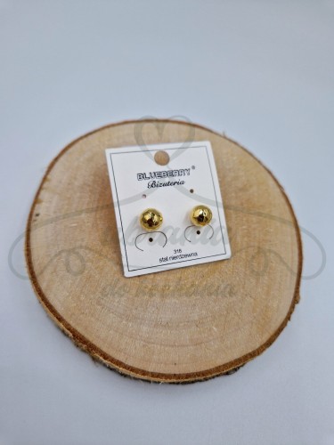 Kolczyki złote piłki .jpg