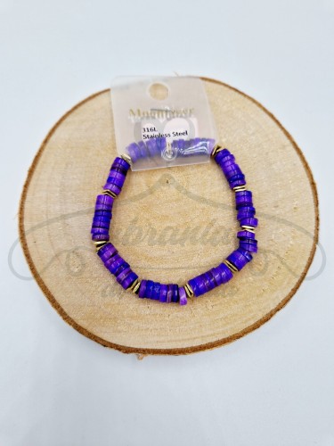 Bransoletka FIOLETOWA