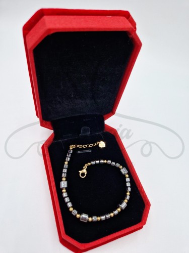 Bransoletka z hematytem