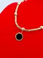 Naszyjnik czarne oczko