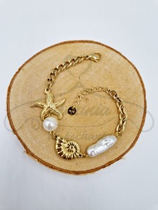 Bransoletka złota rozgwiazda 