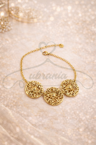 Bransoletka koła ażur