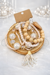 Bransoletki zestaw boho