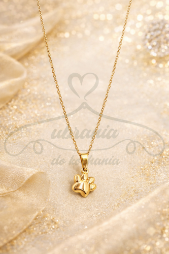 Naszyjnik psia łapka