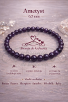 Bransoletka AMETYST, fiolet