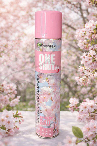 Neutralizator zapachów Freshtek ONE SHOT –Kwitnący sad