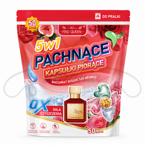 Pachnące kapsułki do prania 5w1 50 sztuk