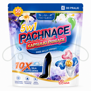 Pachnące kapsułki do prania 5w1 50 sztuk
