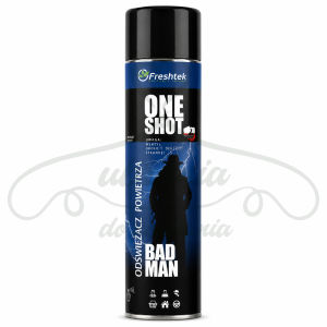 Odświeżacz powietrza Freshtek ONE SHOT – Bad Man
