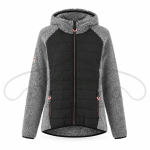 Bluza futrzana szara