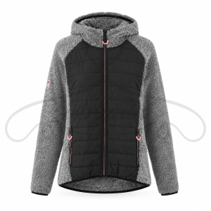 Bluza futrzana szara