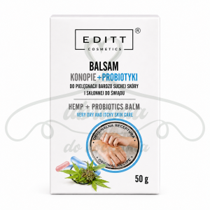 Balsam konopie + probiotyki do bardzo suchej skóry – EDITT Cosmetics