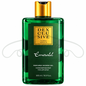 DEXCLUSIVE Emerald Floral Vanilla – Perfumowany żel pod prysznic