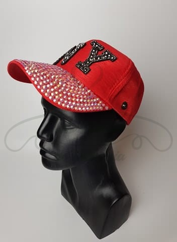 Czapka z daszkiem czerwona NY (młodzieżowa/dziecięca od 5 lat)