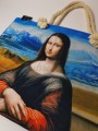Duża torba plażowa Mona Lisa