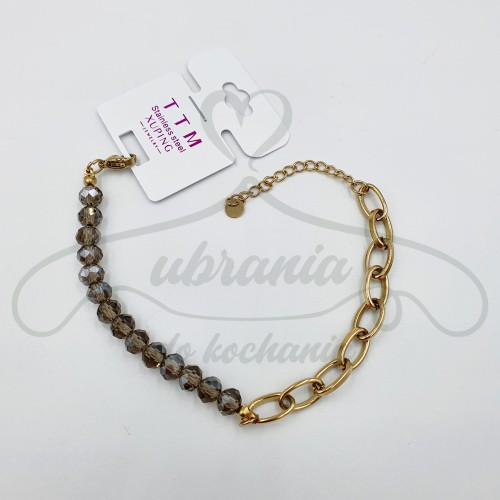 Bransoletka z szarym koralikiem.jpg