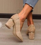 CZÓŁENKA DAMSKIE CIEMNOBEŻOWE