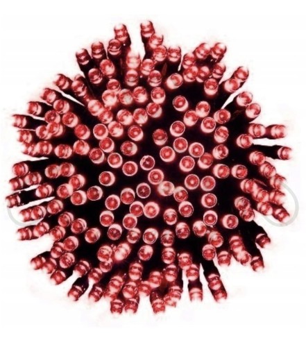 Lampki choinkowe 300 LED, CZERWONE .jpg