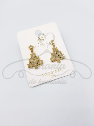 Kolczyki choinka z cyrkoniami .jpg