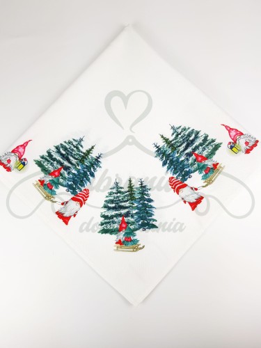 Obrus 85/85, SKRZATY Z CHOINKAMI .jpg