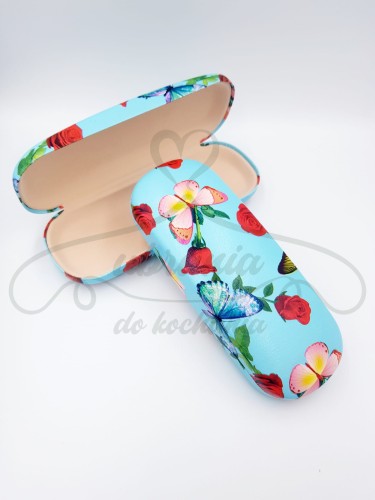 Etui na okulary niebieskie z motylami .jpg