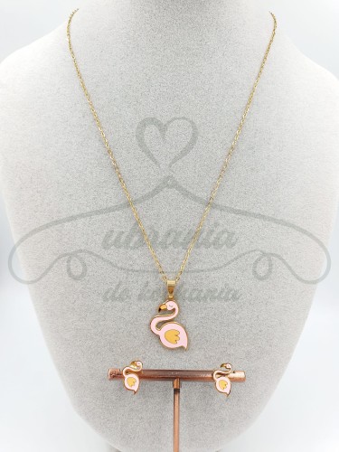 Zestaw Flaming- kolczyki + naszyjnik.jpg