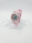 Zegarek  mały silikonowy różowy