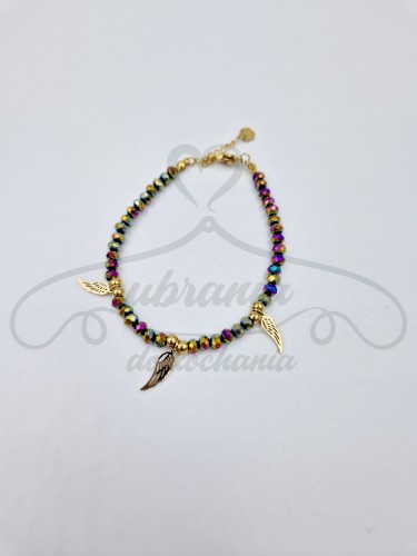 Bransoletka koralik holo ze skrzydłem.jpg