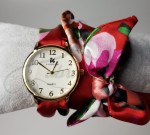 Zegarek KURREN czerwony apaszka